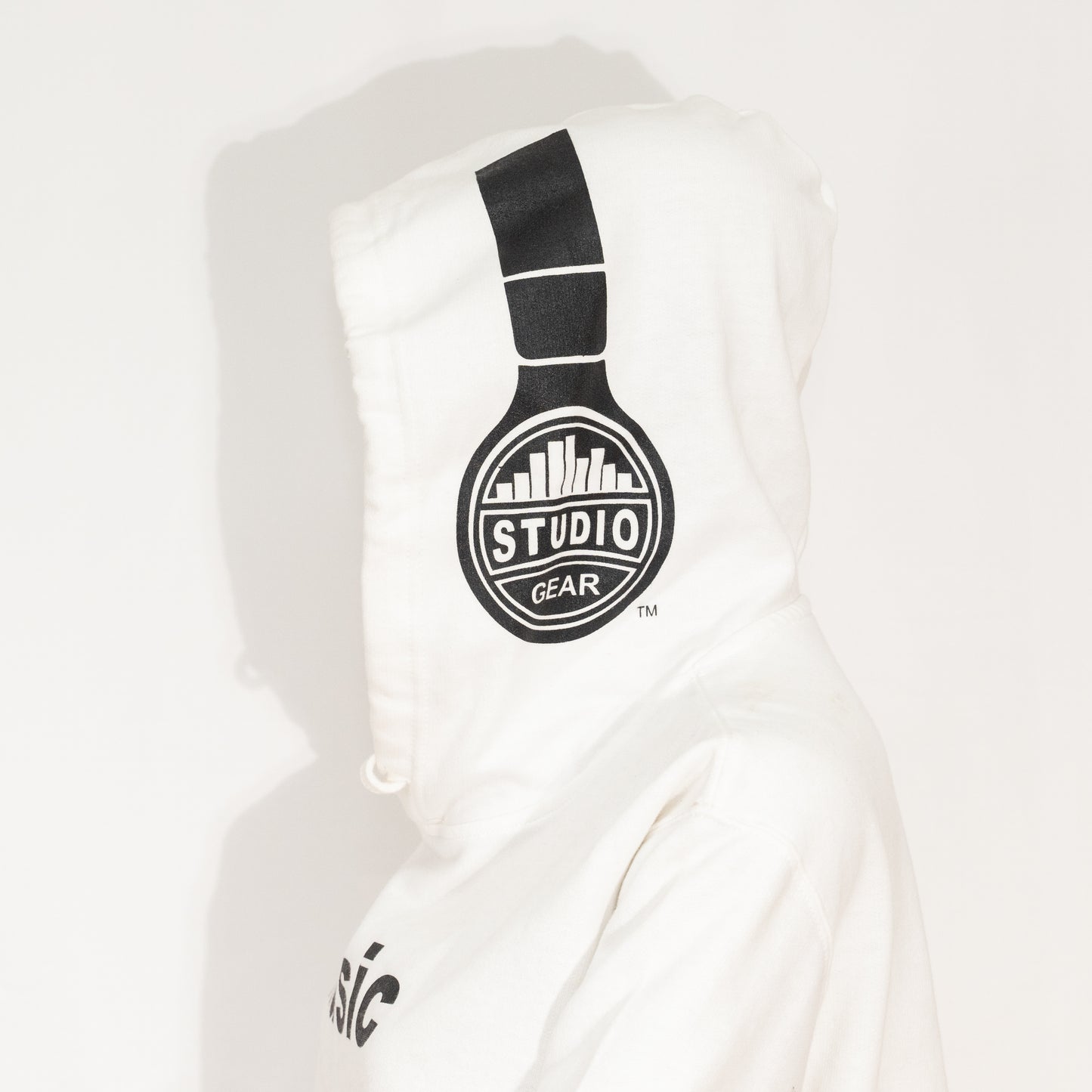 "Music" Cropped Hoodie