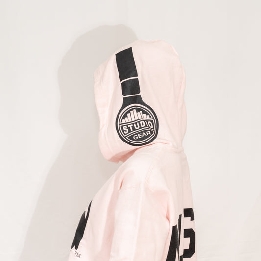 Studio Gear Headphones Cropped Hoodie